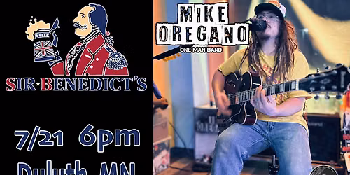 Mike Oregano at Sir Benedict's
