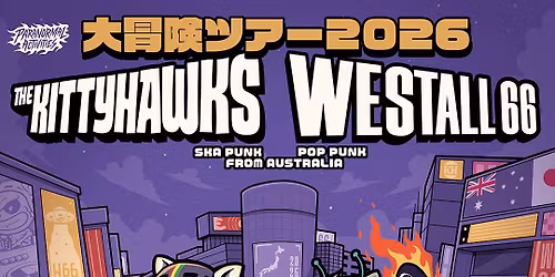The Kittyhawks & Westall 66 Japan Tour - Tokyo