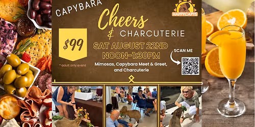 Capybara Cheers & Charcuterie! 