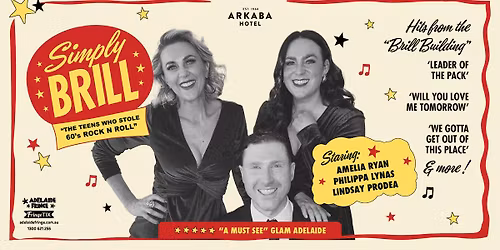 Simply Brill: The Teens Who Stole Rock N Roll | Adelaide Fringe