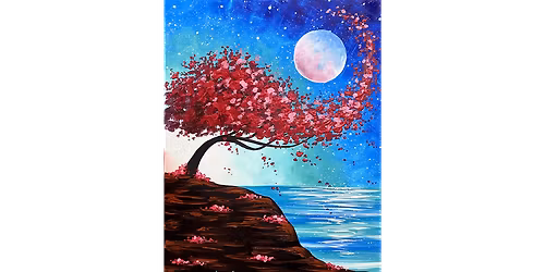 From Here To The Moon - Paint and Sip in Sacramento | Classpop!\u2122