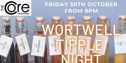Wortwell Tipple Night - home brewed liqueurs competition 