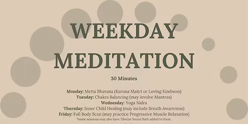 Weekday Meditation, Miami Gardens, FL | Reflect, Prepare, Rejuvenate | OL