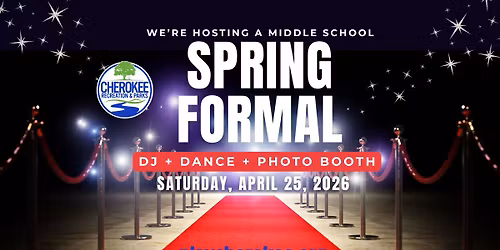 Middle School Spring Formal