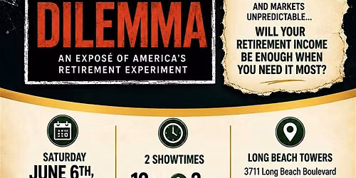 The Baby Boomer Dilemma - Special Retirement Education Movie Screening