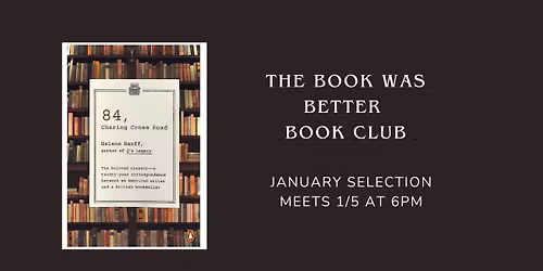 The Book Was Better  Book Club