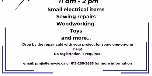 April 2026 Repair Caf\u00e9