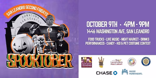 SPOOKTOBER - San Leandro Second Fridays