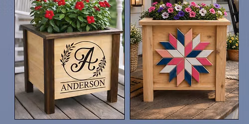 Barn Quilts & Blooms: A Planter Box Experience