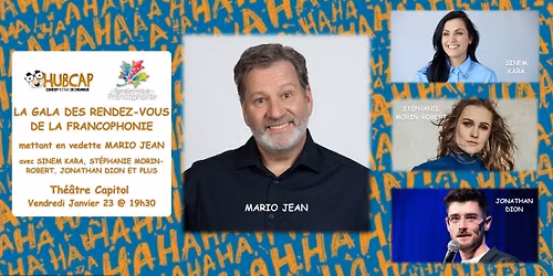Le Gala des Rendez-vous de la Francophonie Festival de l'humour HubCap