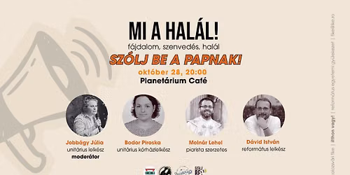 Sz\u00f3lj be a papnak! | Mi a hal\u00e1l! | okt. 28
