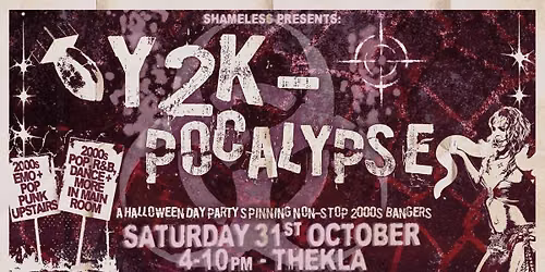 Y2K-POCALYPSE: A 2000s Halloween day party. 