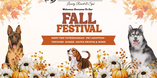 Paws in Paradise Luxury Resort & Spa Fall Festival