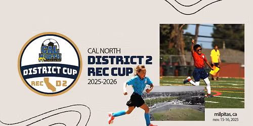 Cal North District 2 Rec Cup - Fall 2025