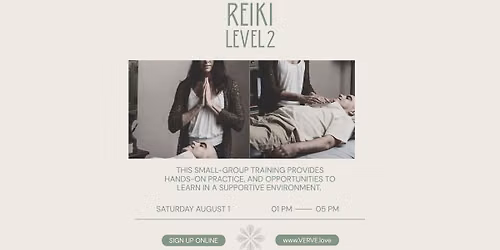 Reiki Level 2 Training