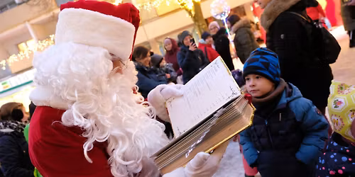 Nikolaus-Shopping in der Bernauer Innenstadt