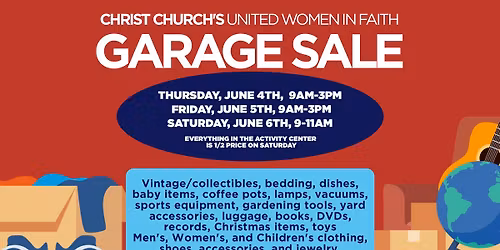 Annual UWF Garage Sale