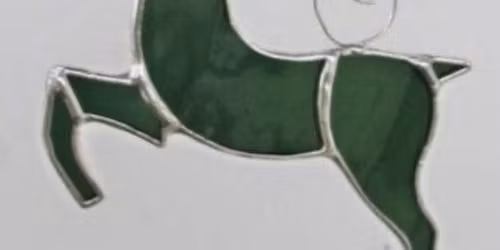 11-23-25 Reindeer - Beginner Stained Glass