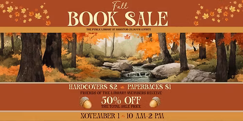 Fall Book Sale