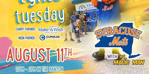 Tykes Tuesday- Syracuse Mets