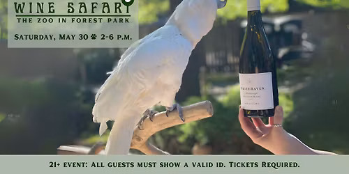 Wine Safari 2026 at The Zoo in Forest Park