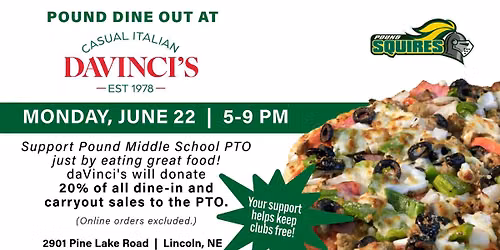 daVinci's Dine Out