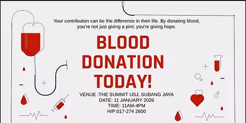 Blood donation Campaign
