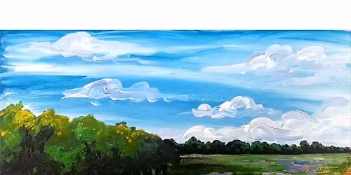 Field of Flowers - Paint and Sip Pinot's Palette
