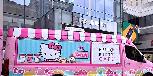 Hello Kitty Cafe Truck East - Philadelphia Appearance