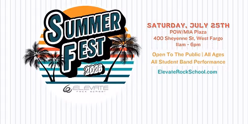 Elevate Rock School Summer Fest 2026