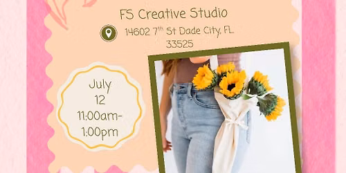 \ud83c\udf4bItalian Summer Bouquet & Bag Workshop