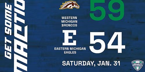 Eastern Michigan Eagles at Western Michigan Broncos Football at Waldo Stadium