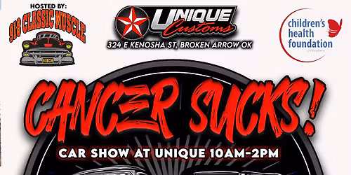 CANCER SUCKS      CRUISE-IN