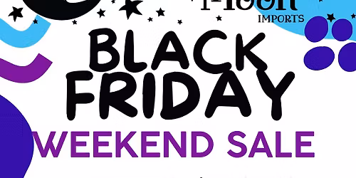Black Friday Weekend Sale at Quarter Moon!
