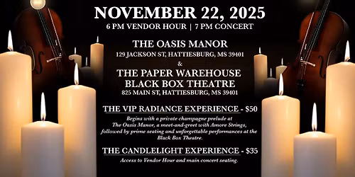 \ud83d\udd6f\ufe0f\ud83c\udfbb COMPOSITIONS by CANDLELIGHT