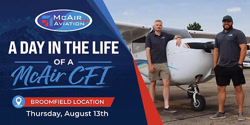 A Day in The Life of a McAir CFI | Broomfield Campus