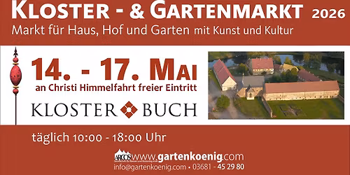 Kloster- & Gartenmarkt Kloster Buch