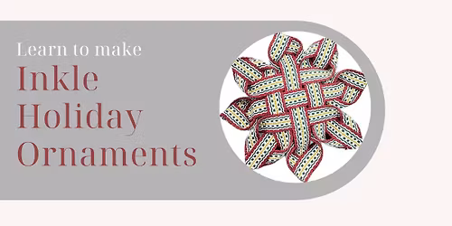 Inkle Holiday Ornament