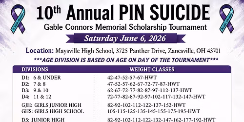 PIN SUICIDE (Gable Connors Memorial)