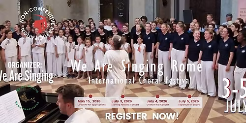 We Are Singing Rome 2026 Choral Festival