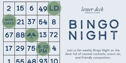 Bingo Night on the Deck