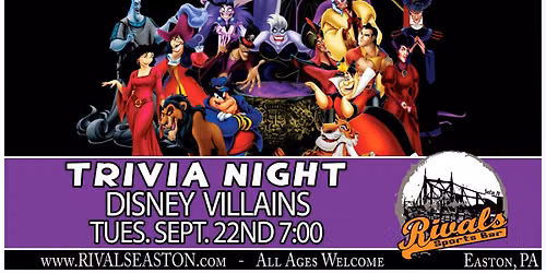Trivia: Disney Villains