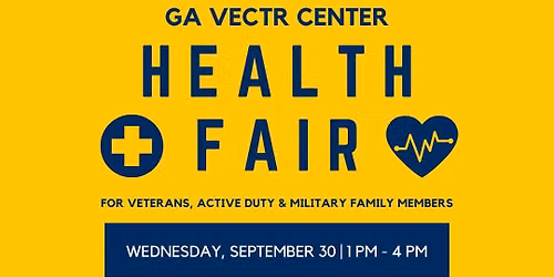 Health Fair - For Veterans, Active Duty & Military Family Memebers