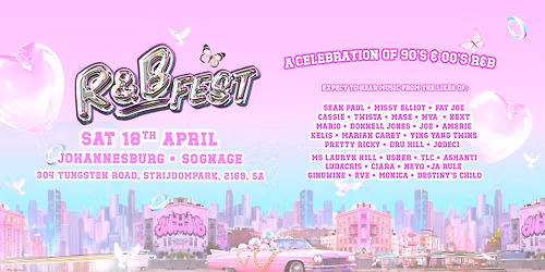 R&B Fest Is Coming To Johannesburg! 