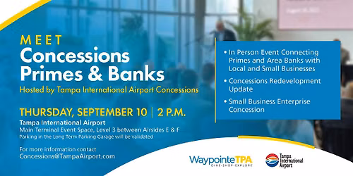 TPA Meet Concessions Primes & Banks Networking Event