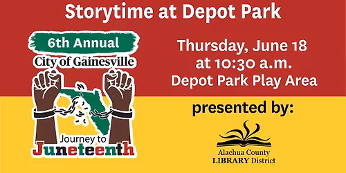 Storytime at Depot Park