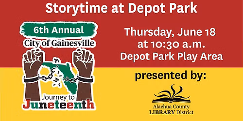 Storytime at Depot Park