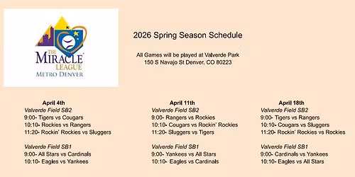 Miracle League Opening Day