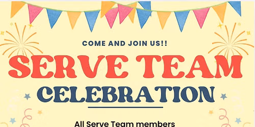 Serve Team Celebration 