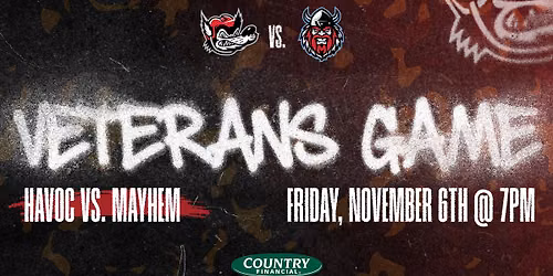Veterans Game | Huntsville Havoc